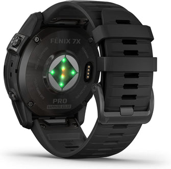 Buy Garmin,GARMIN Fenix 7X Pro, Slate Grey Stainless Steel, Black Band - Gadcet UK | UK | London | Scotland | Wales| Ireland | Near Me | Cheap | Pay In 3 | Watches