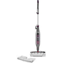 Shark Automatic Klik n' Flip Steam Mop for Hard Floors with Intelligent Steam Control, Steam Blaster, 2 Machine Washable Cleaning Pads & Fill Flask, 350ml, 6m Cord, Grey/Bordeaux S6003UK - 1