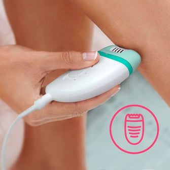 Buy PHILIPS,Philips Satinelle Essential Epilator, Corded, Compact Hair Removal, BRE224/00 White & Green - Gadcet UK | UK | London | Scotland | Wales| Near Me | Cheap | Pay In 3 | Epilator