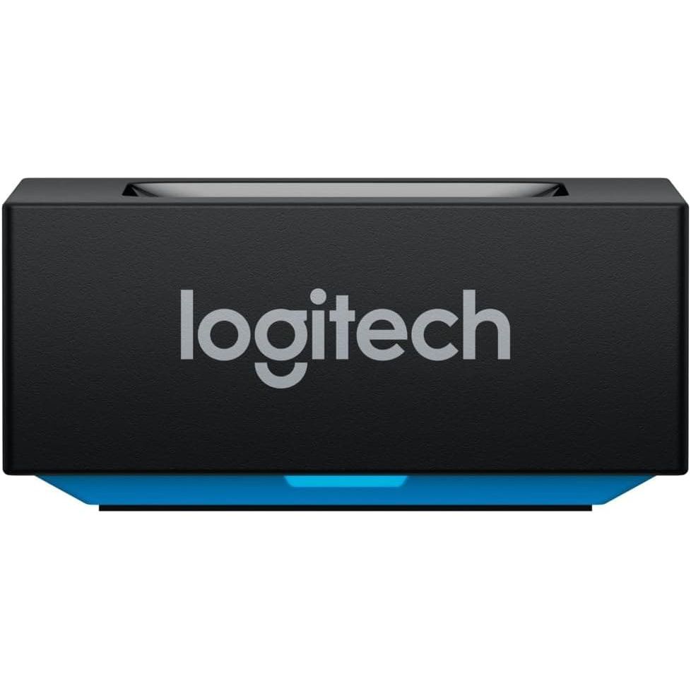 Buy Logitech,Logitech Wireless Bluetooth Audio Receiver 3.5mm Audio and RCA Outputs to Speakers , UK Plug - Black/Blue - Gadcet UK | UK | London | Scotland | Wales| Ireland | Near Me | Cheap | Pay In 3 | Wireless Routers