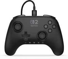 PowerA Advantage Wired Controller for Nintendo Switch 2 - Black, Officially Licensed, Hall Effects, Mappable Buttons, Pro Controller, C Button, On-board Audio Controls