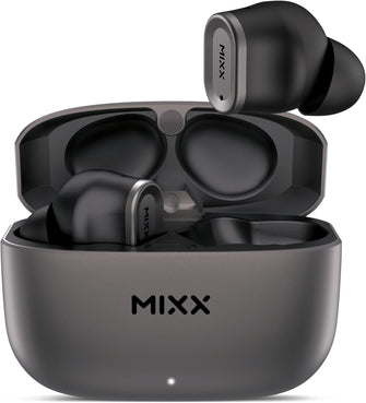 Mixx Streambuds Custom 1 Wireless Headphones - Black