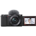 Buy Sony,Sony Alpha ZV-E10L | APS-C Mirrorless interchangeable-lens vlog camera with 16-50mm lens - Gadcet UK | UK | London | Scotland | Wales| Near Me | Cheap | Pay In 3 | Video Cameras
