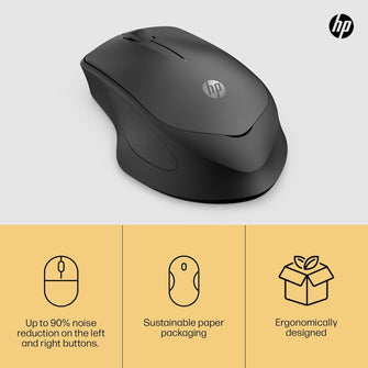 Buy HP,HP 280 Silent Wireless Mouse - Blue Optical Technology, 1600 DPI, Ergonomic Design, USB-A Dongle, Black - Gadcet UK | UK | London | Scotland | Wales| Near Me | Cheap | Pay In 3 | Keyboard & Mouse