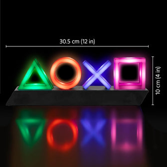 Buy Play station,PlayStation Icons Light with 3 Light Modes - Sound Reactive, Dynamic Phasing, Standard Mode, Gaming Room Decor & Gamer Lighting - Paladone [Energy Class A] - Gadcet UK | UK | London | Scotland | Wales| Near Me | Cheap | Pay In 3 | Electronics