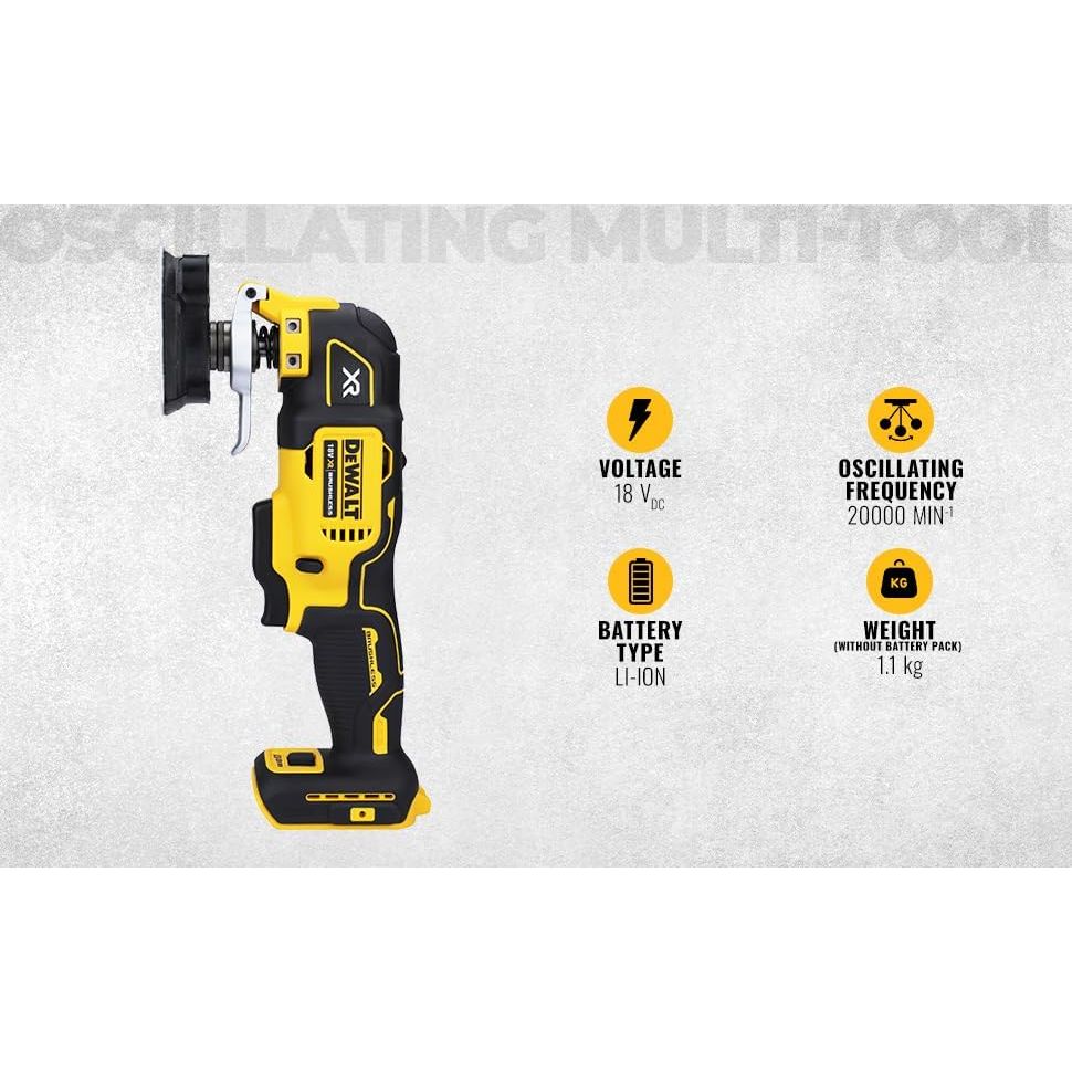 Buy DeWALT,DeWalt DCS356N 18V XR Brushless Multi-Tool: The Ultimate Solution for Precision and Versatility - Gadcet UK | UK | London | Scotland | Wales| Near Me | Cheap | Pay In 3 | Multifunction Power Tools