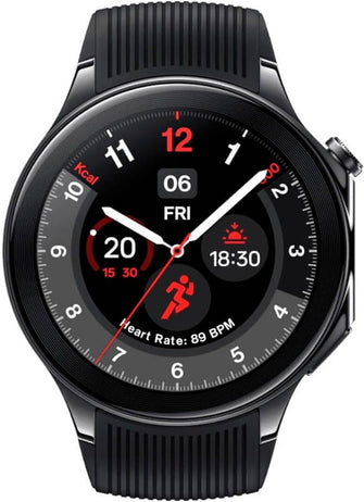 Buy OnePlus,OnePlus Watch 2 - 32GB, Black Steel, 100-Hour Battery, Health & Fitness Tracking, Wear OS - Gadcet UK | UK | London | Scotland | Wales| Near Me | Cheap | Pay In 3 | Smart Watches