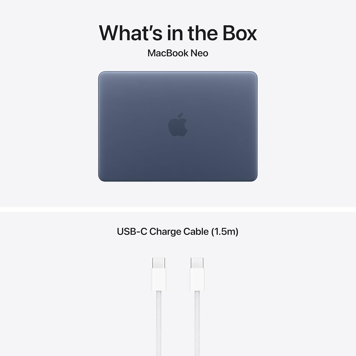 Apple MacBook Neo 13-inch A18 Pro Laptop – 8GB Unified Memory, 512GB SSD, Liquid Retina Display, Touch ID – Indigo