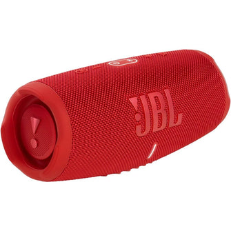 JBL Charge 5 Portable Bluetooth Speaker – Deep Bass, 20H Playtime, IP67 Waterproof, Powerbank, Red