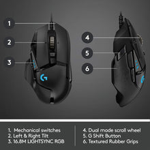 Buy Logitech,Logitech G502 HERO High Performance Wired Gaming Mouse - Gadcet UK | UK | London | Scotland | Wales| Ireland | Near Me | Cheap | Pay In 3 | Computer Accessories