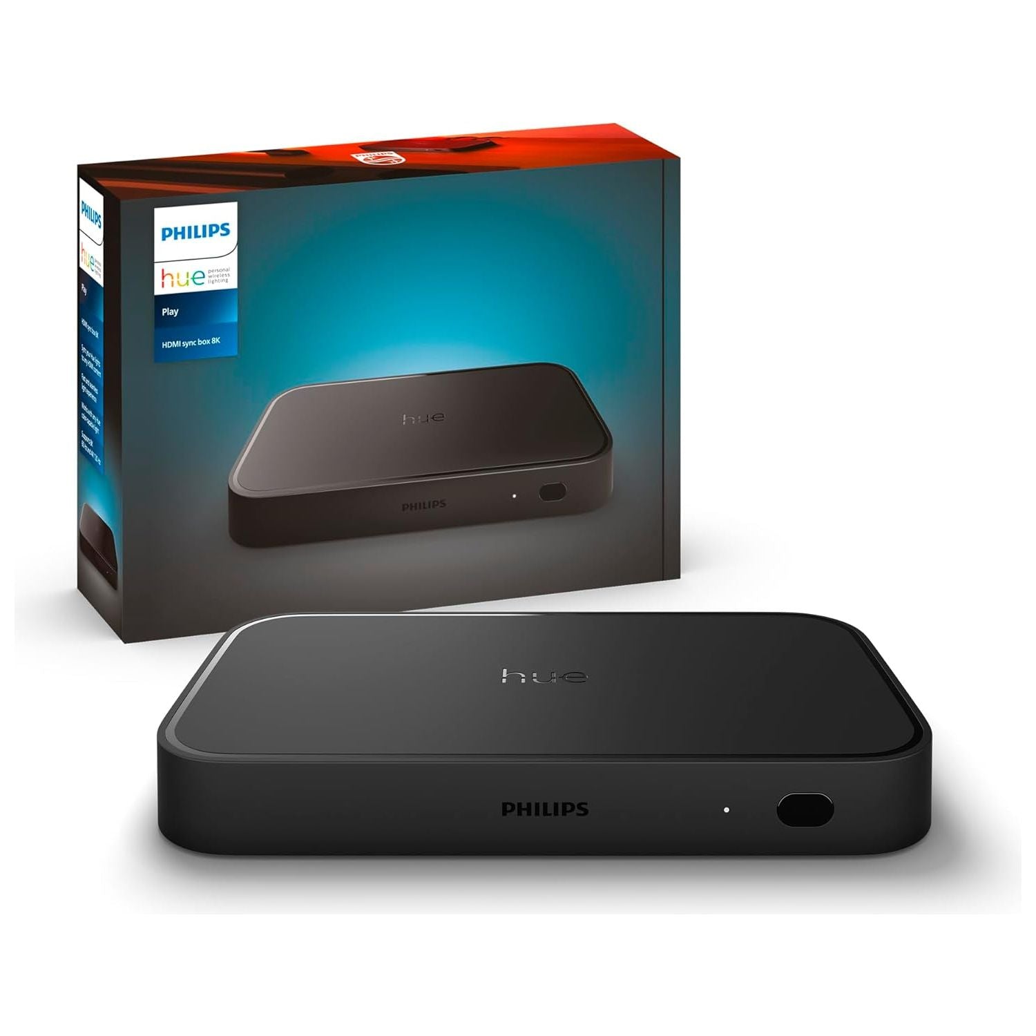 Buy Philips,Philips Hue Play HDMI Sync Box – 8K Compatible - Gadcet UK | UK | London | Scotland | Wales| Near Me | Cheap | Pay In 3 | Television Parts & Accessories