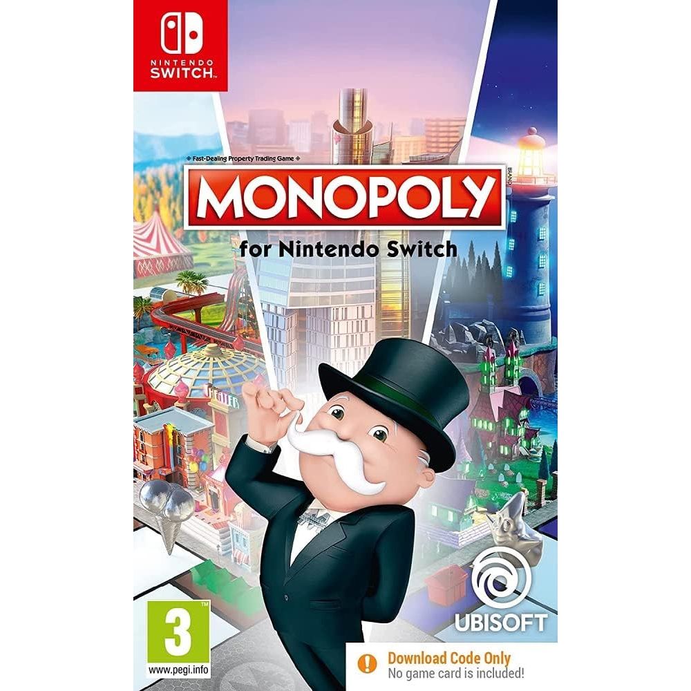 Buy Nintendo Game,Monopoly (code in box) - Nintendo Switch Game - Gadcet UK | UK | London | Scotland | Wales| Near Me | Cheap | Pay In 3 | Video Game Software