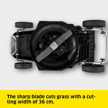 Buy KARCHER,Kärcher 18v Lawn Mower LMO 18-36 Battery Set, Incl. 18v Battery and Fast Charger, Performance: 350m², Cutting Width: 36cm, Adjustable Cutting Height: 30-70mm, Mulching Plug, 45L - Gadcet UK | UK | London | Scotland | Wales| Ireland | Near Me | Cheap | Pay In 3 | Electronics