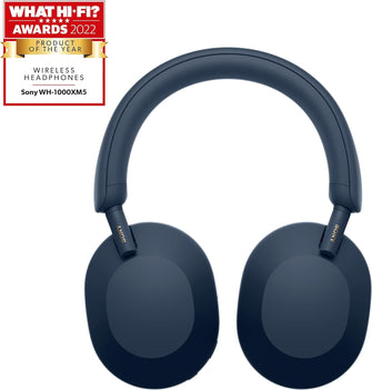 Buy Sony,Sony WH-1000XM5 - Noise Cancelling Wireless Headphones - Midnight Blue - Gadcet UK | UK | London | Scotland | Wales| Ireland | Near Me | Cheap | Pay In 3 | Headphones & Headsets