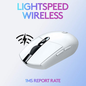 Buy Logitech,Logitech G305 LIGHTSPEED Wireless Gaming Mouse, HERO 12K Sensor, 6 Programmable Buttons, 250h Battery, White - Gadcet UK | UK | London | Scotland | Wales| Near Me | Cheap | Pay In 3 | Gaming mouse
