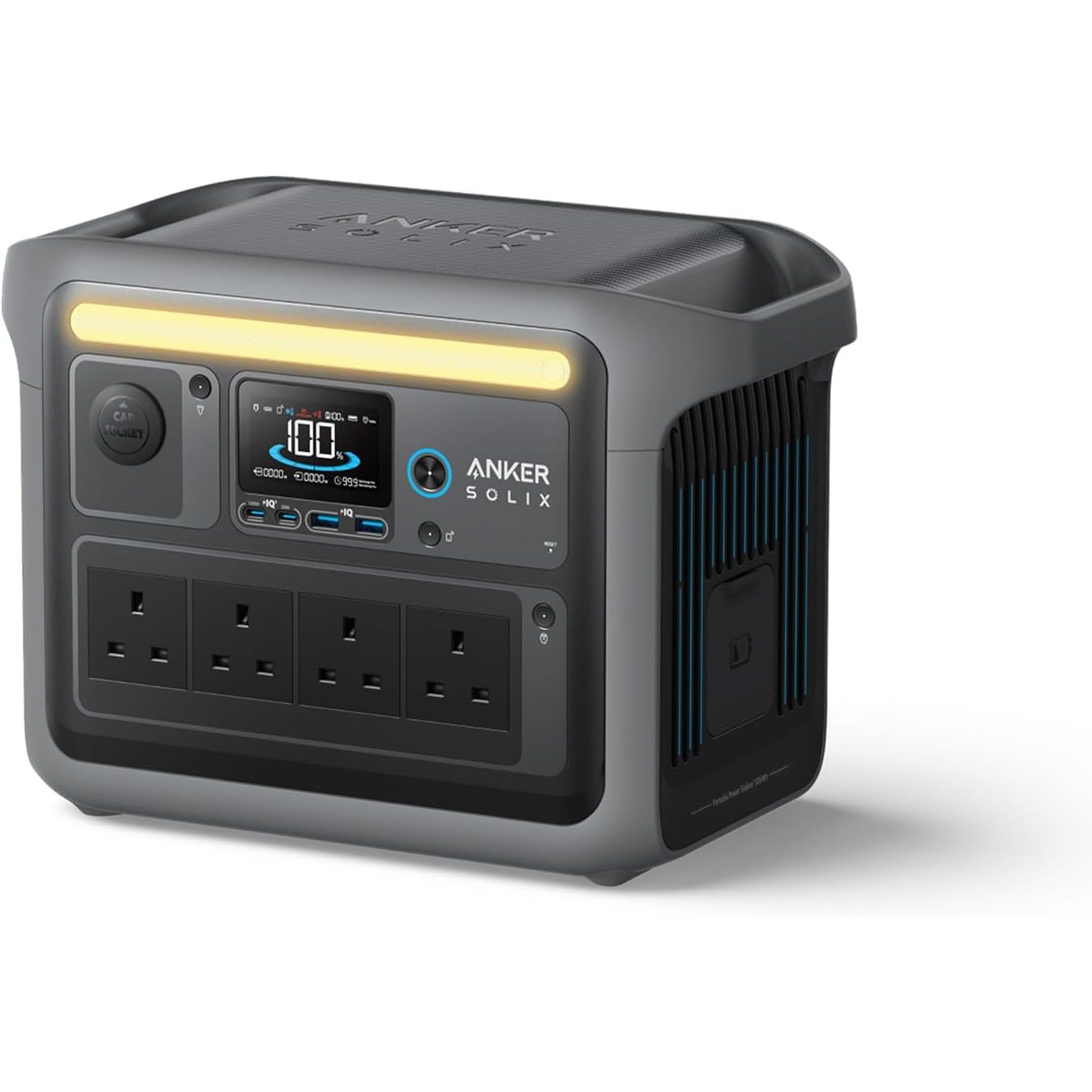 Buy Anker,Anker SOLIX C1000 Portable Power Station 1056Wh | 1800W Solar Generator - Gadcet UK | UK | London | Scotland | Wales| Near Me | Cheap | Pay In 3 | Power Stations