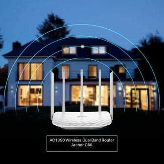 TP-Link,TP-LINK ROUTEUR ARCHER C60 - Blanc - Gadcet.com