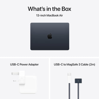 Apple MacBook Air 13" (2025, M4) – 16GB RAM, 256GB SSD, Liquid Retina Display, Midnight