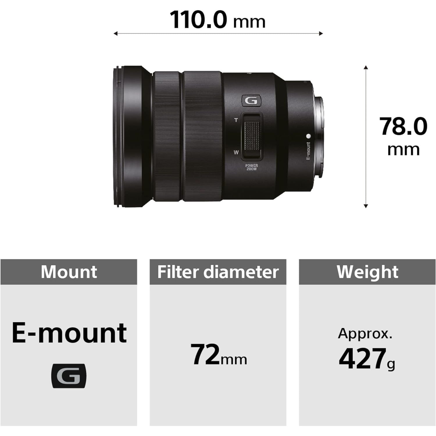 Buy Sony,Sony E PZ 18-105mm f/4.0 G Lens - APS-C, Power Zoom (SEL18105G) - Gadcet UK | UK | London | Scotland | Wales| Near Me | Cheap | Pay In 3 | Camera & Video Camera Lenses