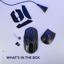 Buy Logitech,Logitech G G309 LIGHTSPEED Wireless Gaming Mouse - Lightweight, HERO 25K Sensor, LIGHTFORCE Hybrid Switches, 300+ Hour Battery, 6 Programmable Buttons - Black - Gadcet UK | UK | London | Scotland | Wales| Near Me | Cheap | Pay In 3 | Mice & Trackballs