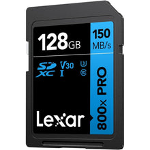 Buy Lexar,Lexar High‑Performance 800x PRO SD Card 128GB – SDXC UHS‑I Memory Card (C10, U3, V30), Up to 150 MB/s Read, 4K UHD Video, for Point‑and‑Shoot & Mid‑Range DSLR Cameras, HD Camcorders (LSD0800P128G‑BNNAA) - Gadcet UK | UK | London | Scotland | Wales| Near Me | Cheap | Pay In 3 | Data Storage & External Drives