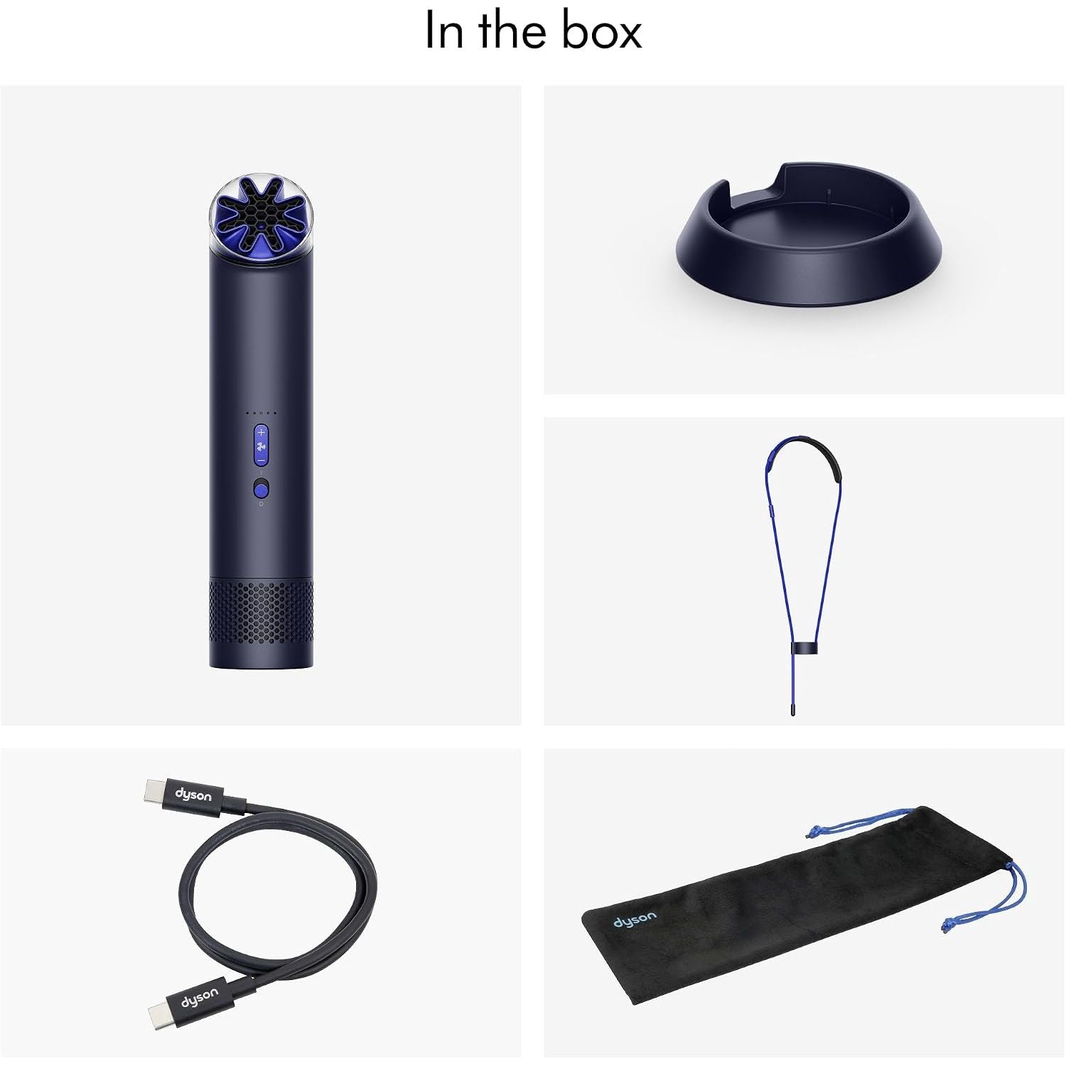 Buy Ecat Tech Ltd,Dyson Hushjet Cobalt Ink Mini Cool Handheld Fan - Gadcet UK | UK | London | Scotland | Wales| Near Me | Cheap | Pay In 3 | Powered Hand Fans & Misters in Fans