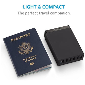Buy Anker,Anker PowerPort 60 W 6-Port Family-Sized Desktop USB Charger with PowerIQ Technology for Smartphones - White - Gadcet UK | UK | London | Scotland | Wales| Near Me | Cheap | Pay In 3 | Power Adapters & Chargers
