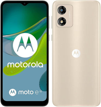 Buy Motorola,Motorolo Moto E13 4G - 64GB Storage - 2GB RAM - Dual Sim - Creamy White - Unlocked - Gadcet UK | UK | London | Scotland | Wales| Ireland | Near Me | Cheap | Pay In 3 | Unlocked Mobile Phones