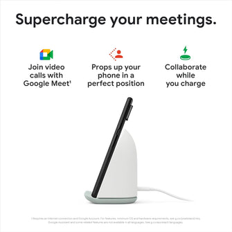 Google Pixel Stand (2nd Gen) – Super Fast Wireless Charger for Pixel Phones