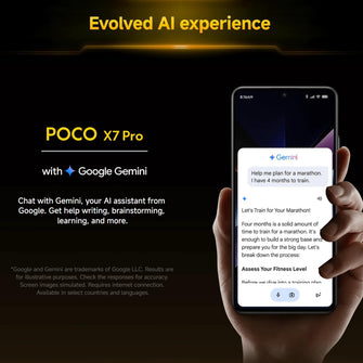 POCO X7 Pro 256GB 8GB Black SIM-Free Unlocked Mobile Phone