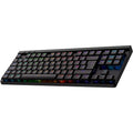 Logitech G G515 LIGHTSPEED TKL Wireless Gaming Keyboard – Low Profile, RGB, Tactile Switches, UK QWERTY – Black