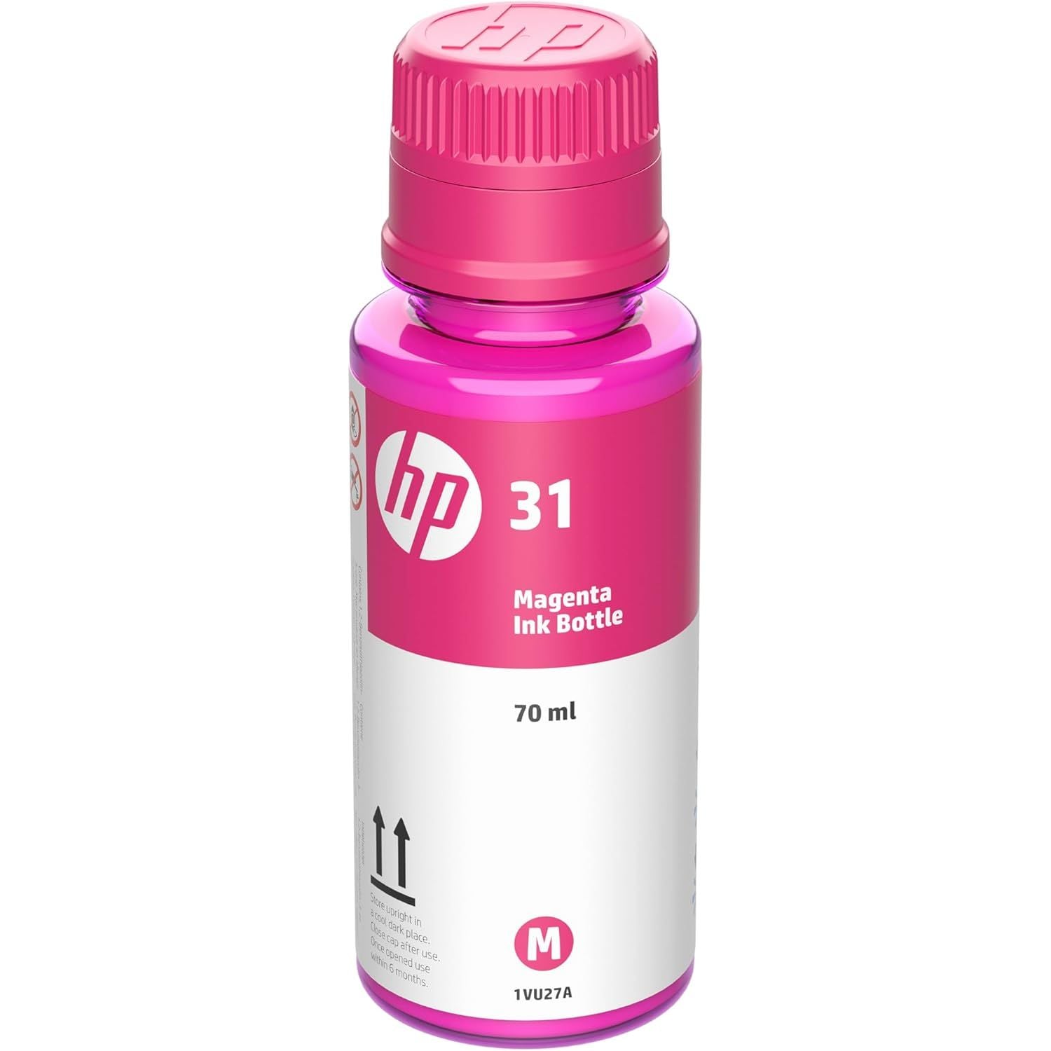 Buy HP,HP Original 31 Magenta Ink Bottle - 70ml, Single Pack, 8000 Pages or Up to 3 Years Yield for HP Smart Tank Printers - Gadcet UK | UK | London | Scotland | Wales| Near Me | Cheap | Pay In 3 | Toner & Inkjet Cartridge Refills