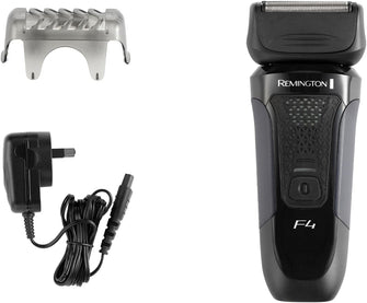Buy Remington,Remington F4 Men's Cordless Electric Shaver - Wet & Dry, Pivoting Foil, Pop-up Trimmer, 50-Min Use, 3-Day Stubble Guard - F4002 - Gadcet UK | UK | London | Scotland | Wales| Near Me | Cheap | Pay In 3 | Shaver & Trimmer