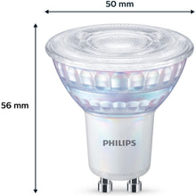 Buy Philips,Philips LED Classic Dimmable Light Spot 2 Pack – GU10, 3.8W, 50W Equivalent, Warm Glow (2200–2700K), 220-240V, Energy Class F - Gadcet UK | UK | London | Scotland | Wales| Near Me | Cheap | Pay In 3 | LED Light Bulbs