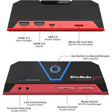 Buy AVerMedia,AVerMedia Live Gamer Portable 2 Plus GC513, Game Capture Card, 1080p60 Streaming & Recording, 4K60 Pass-through for PS5, Switch, PC/Mac - Gadcet UK | UK | London | Scotland | Wales| Near Me | Cheap | Pay In 3 | Computer Microphones
