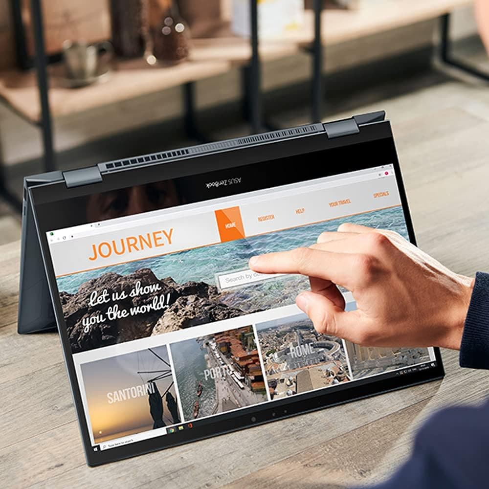 Buy ASUS,ASUS ZenBook Flip(UX363EA) - 13.3 Inches - 16GB RAM - 1TB SSD - Intel i7-1165G7 - ‎Intel Iris Xe Graphics - ‎Windows 11 Home - ‎Pine Grey - Gadcet UK | UK | London | Scotland | Wales| Ireland | Near Me | Cheap | Pay In 3 | Laptops