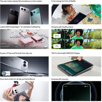 Buy OnePlus,OnePlus Nord 4 5G 512GB Storage SIM-Free Smartphone Obsidian Midnight - Gadcet UK | UK | London | Scotland | Wales| Near Me | Cheap | Pay In 3 | Mobile & Smart Phones