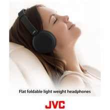 JVC,JVC HA-S31M Wired Over-Ear Headband Headphones with Microphone & Remote - Dusty Pink - Gadcet.com