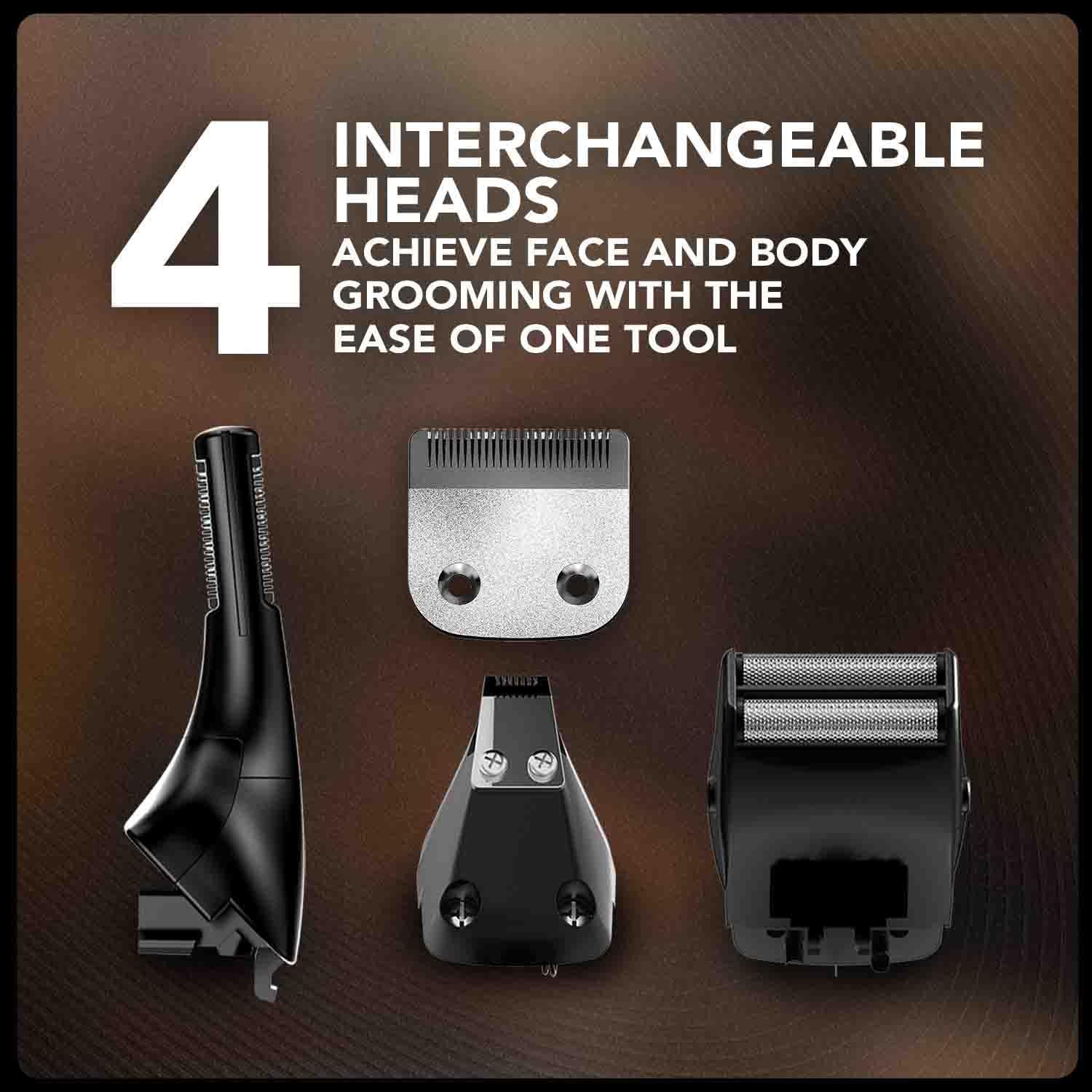 Buy Wahl,Wahl 8-in-1 Colour Trim Multigroomer - Cordless Body & Beard Trimmer with 4 Heads, Rechargeable - Gadcet UK | UK | London | Scotland | Wales| Near Me | Cheap | Pay In 3 | Hair Clippers & Trimmers