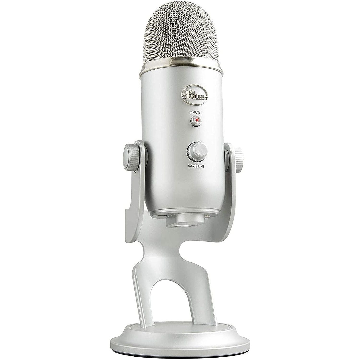 Buy Logitech,Logitech Blue Microphones Yeti - 10-Year Anniversary Edition - Microphone - USB - Silver - Gadcet UK | UK | London | Scotland | Wales| Ireland | Near Me | Cheap | Pay In 3 | Microphones