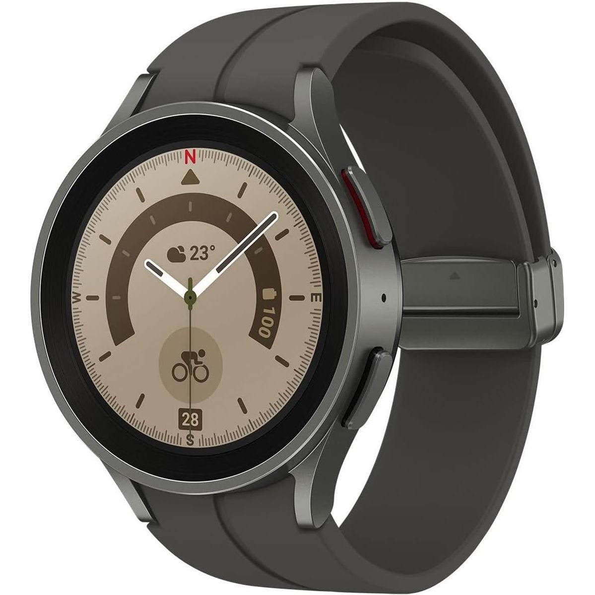 Buy Samsung,Samsung Galaxy Watch5 Pro 45mm BT (SM-R920) - Gray Titanium - Gadcet UK | UK | London | Scotland | Wales| Near Me | Cheap | Pay In 3 | Smart Watches