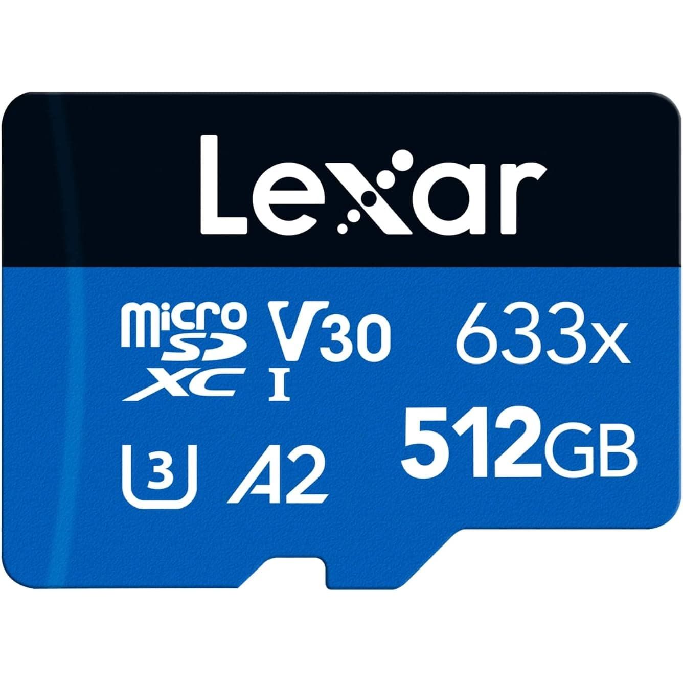 Buy Lexar,Lexar 633x 512GB Micro SD Card, microSDXC UHS-I Card + SD Adapter, microSD Memory Card up to 100MB/s Read, A2, Class 10, U3, V30, TF Card for Smartphones/Tablets/IP Cameras - Gadcet UK | UK | London | Scotland | Wales| Near Me | Cheap | Pay In 3 | Flash Memory Cards