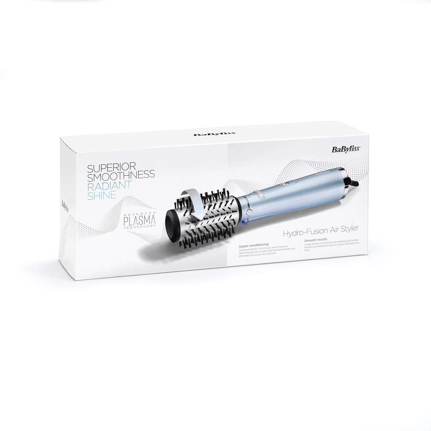 Buy BaByliss,BaByliss Hydro-Fusion Air Styler: 700W Ionic Rotating Hair Dryer Brush for Smooth Blow Dry, 50mm - Gadcet UK | UK | London | Scotland | Wales| Near Me | Cheap | Pay In 3 | Hair Care