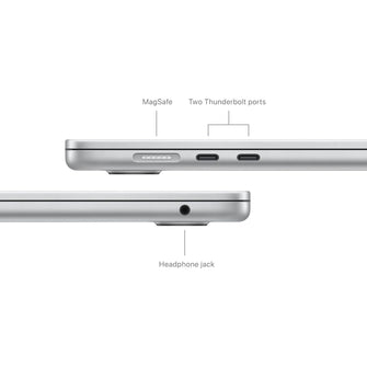 Apple MacBook Air 15" (2024, M3) 16GB RAM, 512GB SSD, Liquid Retina Display, Silver