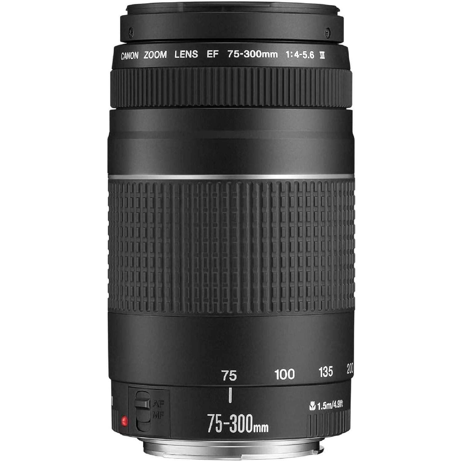 Buy Canon,Canon Black, EF 75 - 300 mm f/4.0 - 5.6 III Filter Size 58 mm Zoom Lens - Gadcet UK | UK | London | Scotland | Wales| Ireland | Near Me | Cheap | Pay In 3 | Camera & Video Camera Lenses