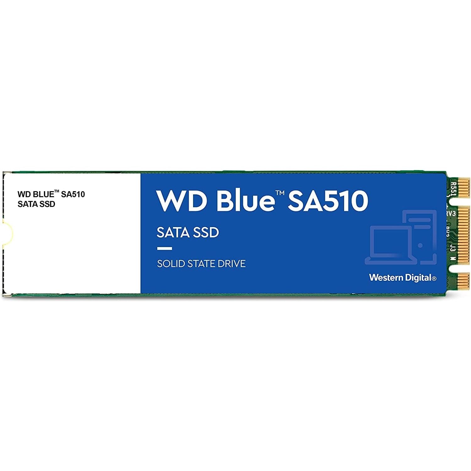 Western Digital,WD Blue SA510 500GB 2.5" SATA SSD with up to 560MB/s read speed - Gadcet.com