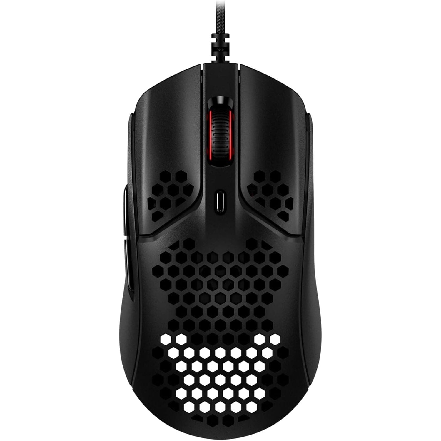 Buy HyperX,HyperX Pulsefire Haste – Gaming Mouse – Ultra-Lightweight, 59g, Honeycomb Shell, Hex Design, HyperFlex Cable, Up to 16000 DPI, 6 Programmable Buttons, Black - Gadcet UK | UK | London | Scotland | Wales| Near Me | Cheap | Pay In 3 | Keyboard & Mouse