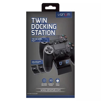 Venom,Venom Twin Docking Station for PS4 - Black - Gadcet.com