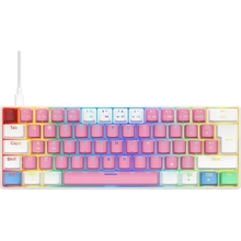 Buy NOS,NOS C-450 Mini Pro RGB Mechanical Gaming Keyboard – Cotton Candy - Gadcet UK | UK | London | Scotland | Wales| Near Me | Cheap | Pay In 3 | Keyboard