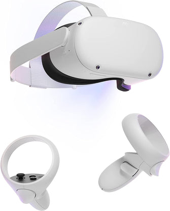 Meta Quest 2 - Advanced All-In-One VR Headset - 128 GB - White - 1
